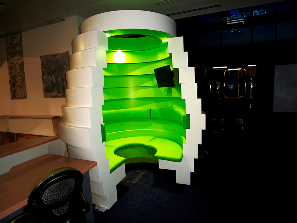 Hive Project Business Furniture in Canary Wharf, East London